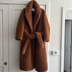 A.L.C. Faux Sherpa coat